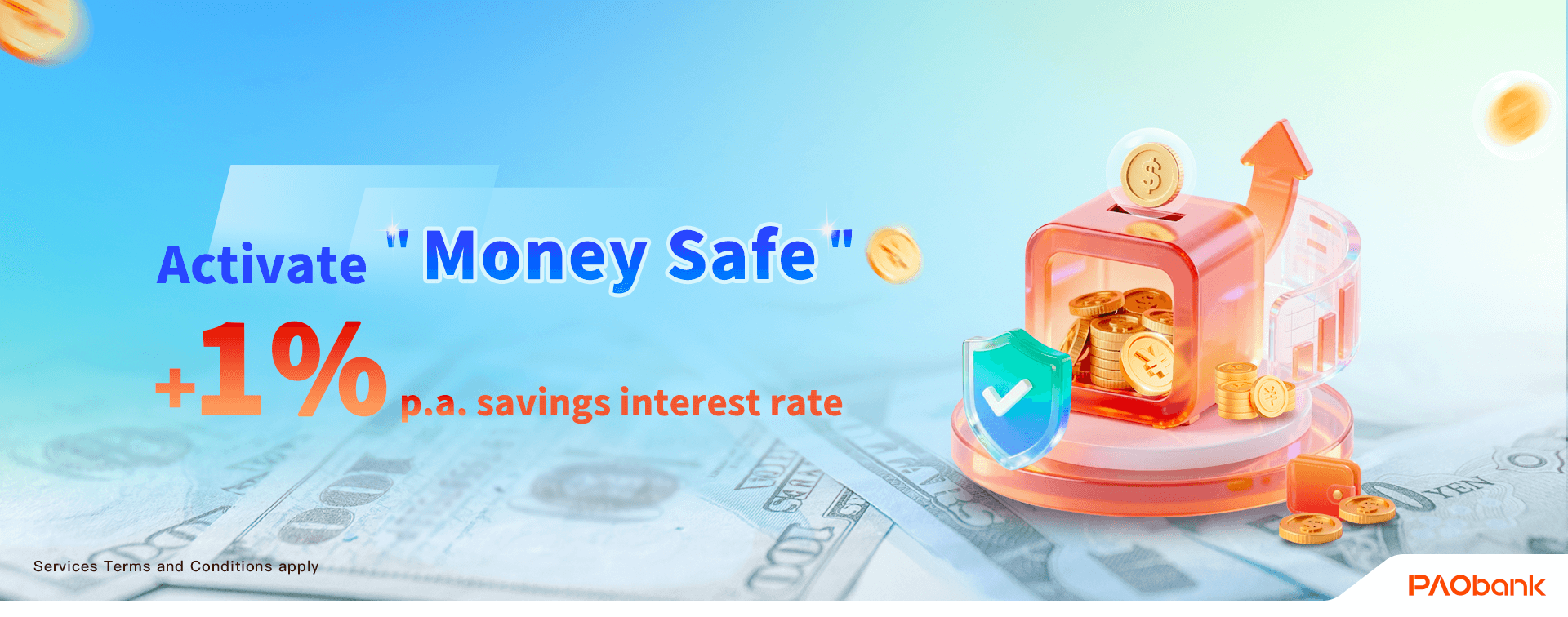 Money Safe Extra 1% p.a. HKD Savings Interest Rate Offer