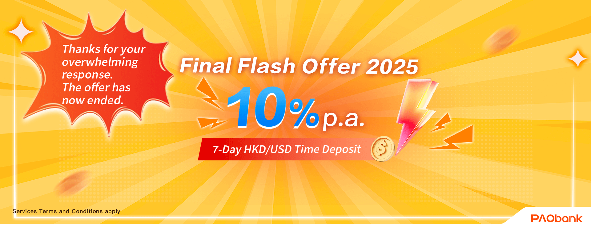 New Fund 7-Day Time Deposit Offer