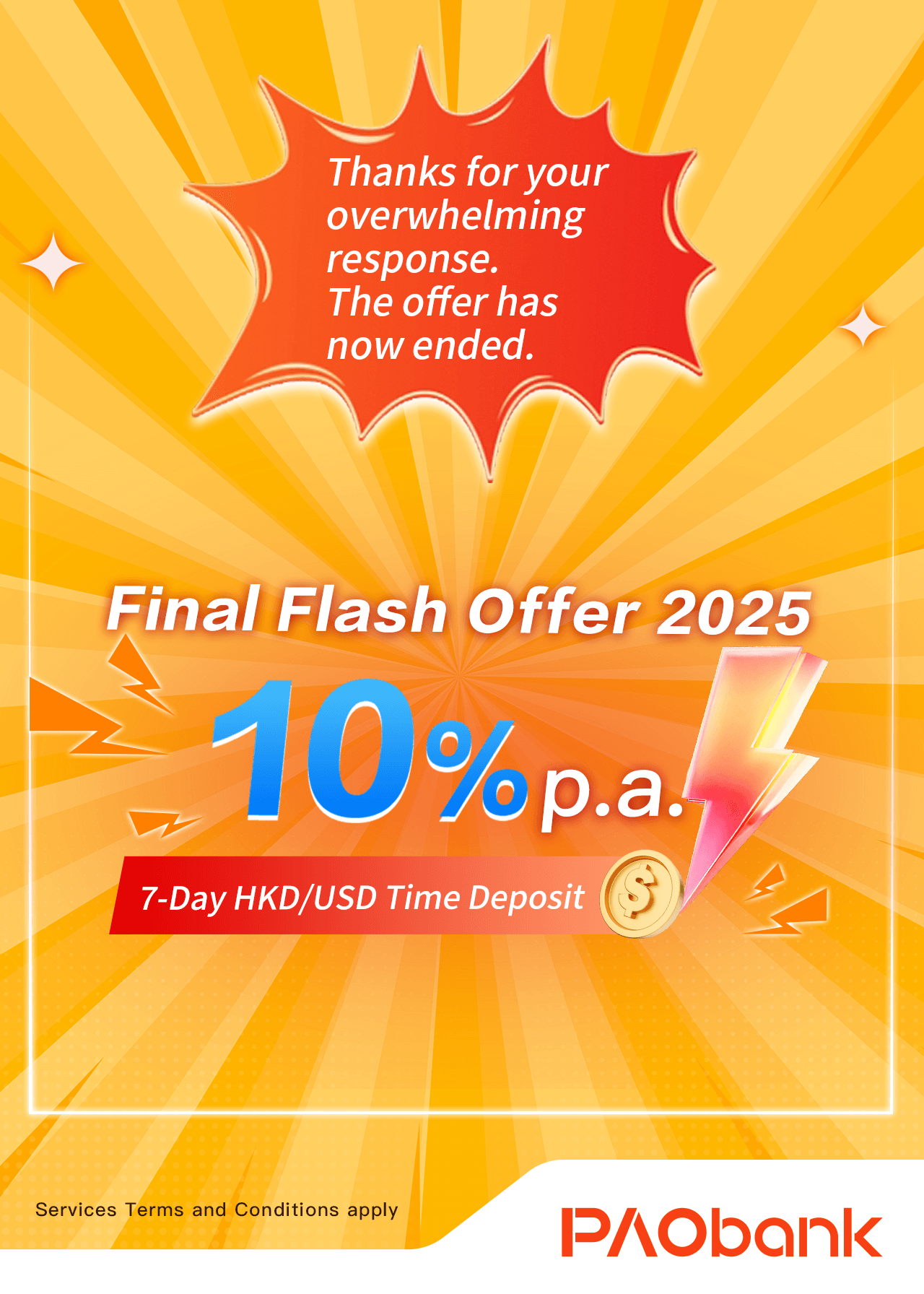 New Fund 7-Day Time Deposit Offer