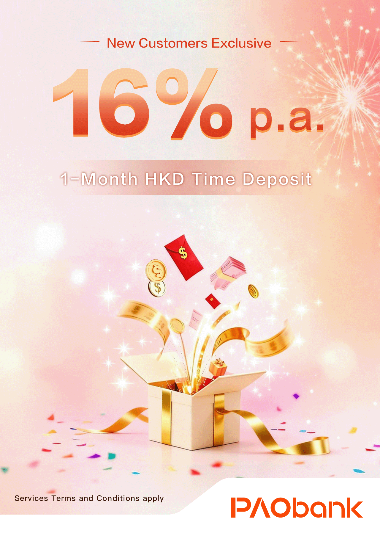 PAObank - Unlimited Deposit Amount